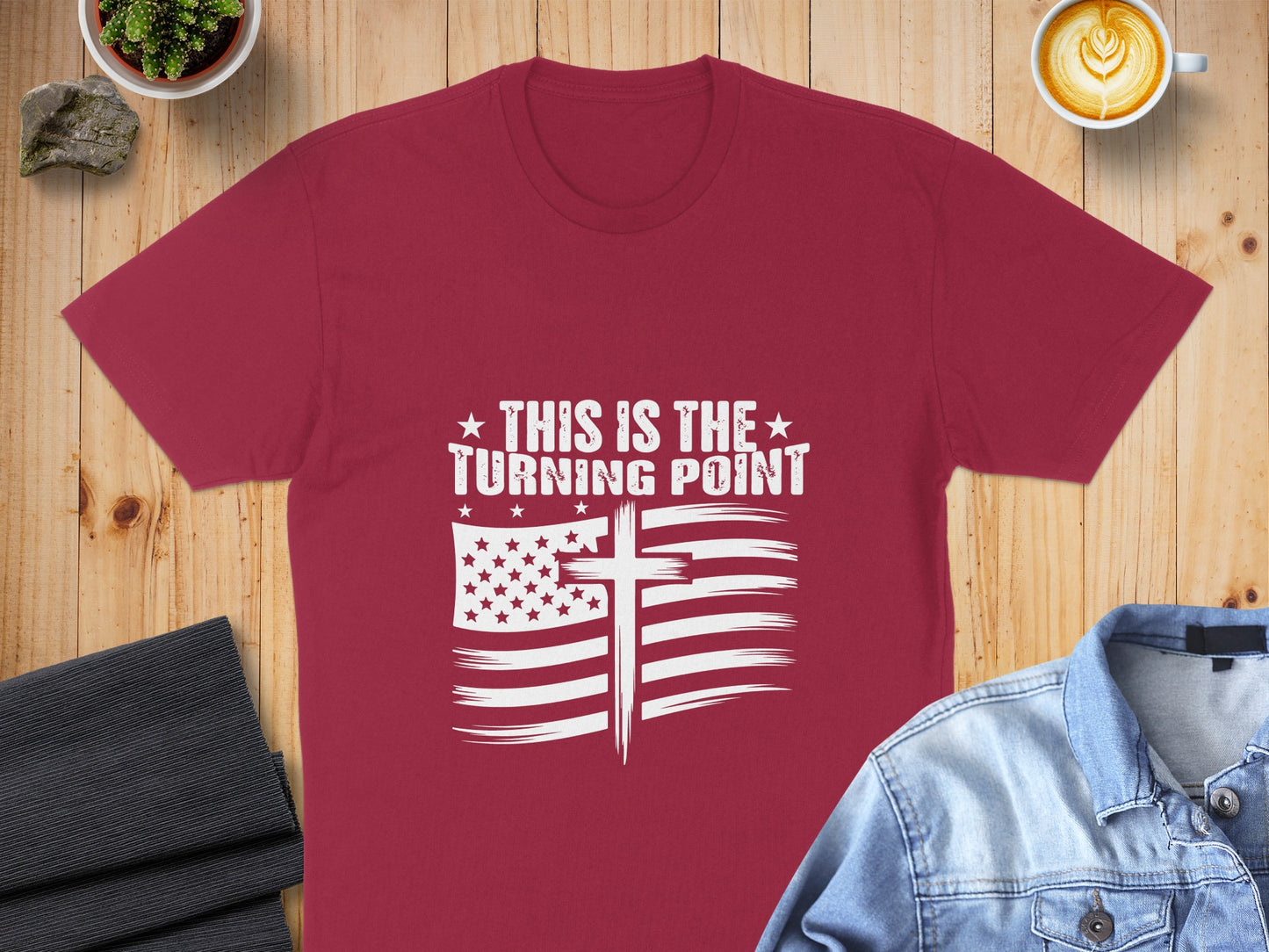 This is the Turning Point Graphic T-Shirt product