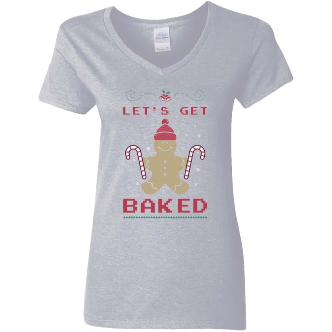 Let's Get Baked | Christmas | Ladies Tshirt