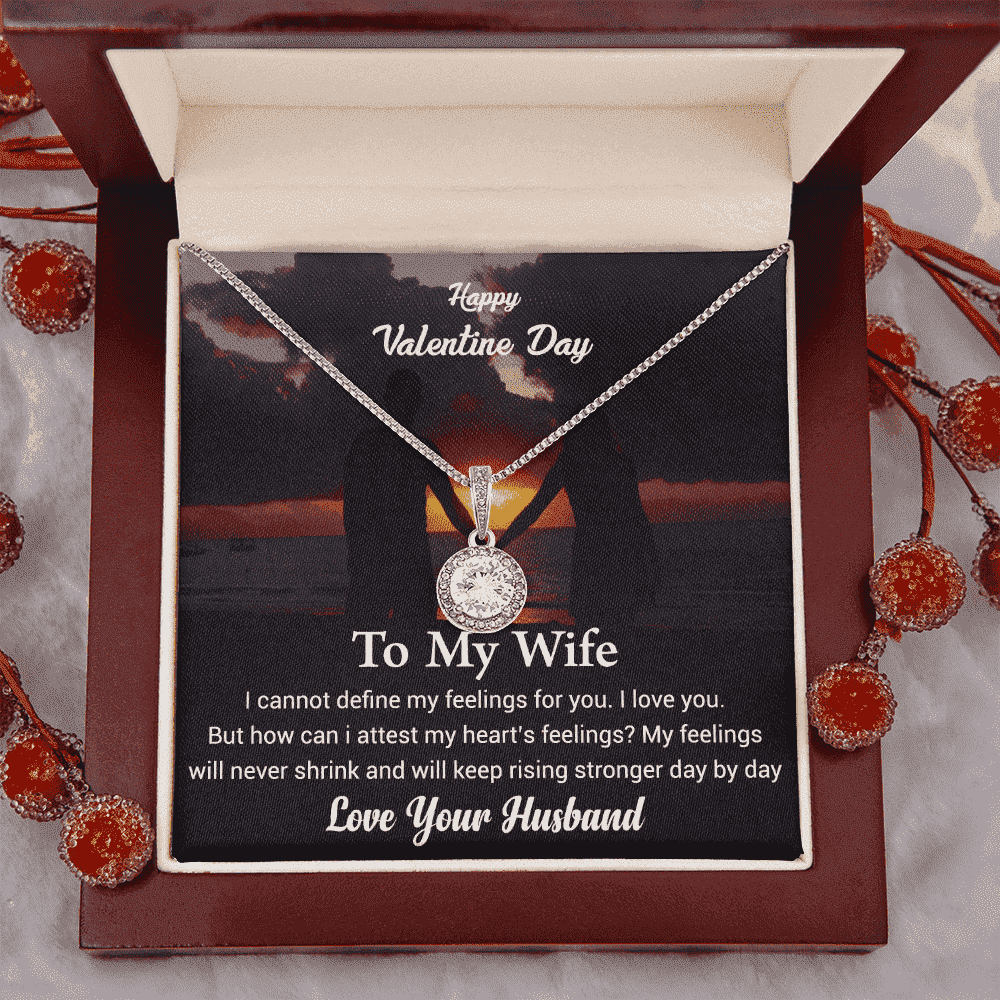 Happy Valentines Day | To My Wife | Eternal Hope Necklace