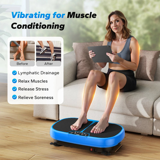Transform Your Wellness Routine in 10 Minutes a Day: Meet the Merach EMS Vibration Plate