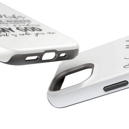 Promise Keeper, Way Maker | Magnetic Tough Cases | Motivational Bible 