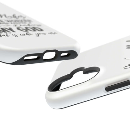 Promise Keeper, Way Maker | Magnetic Tough Cases | Motivational Bible 