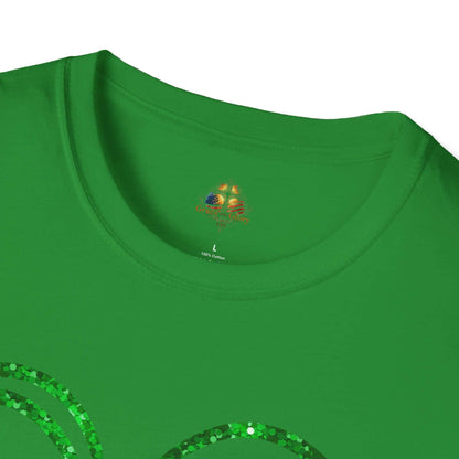 St. Patrick's Day | Shamrock Heart | Soft style T-Shirt