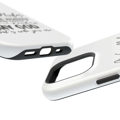 Promise Keeper, Way Maker | Magnetic Tough Cases | Motivational Bible 