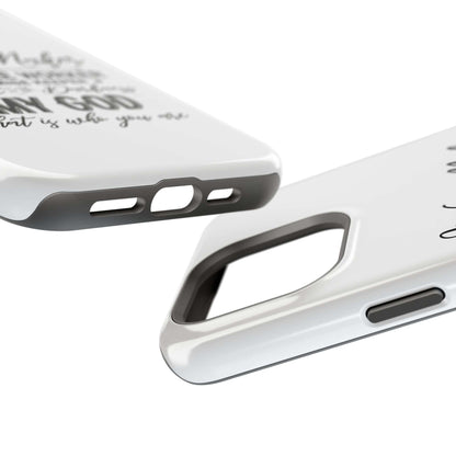 Promise Keeper, Way Maker | Magnetic Tough Cases | Motivational Bible 