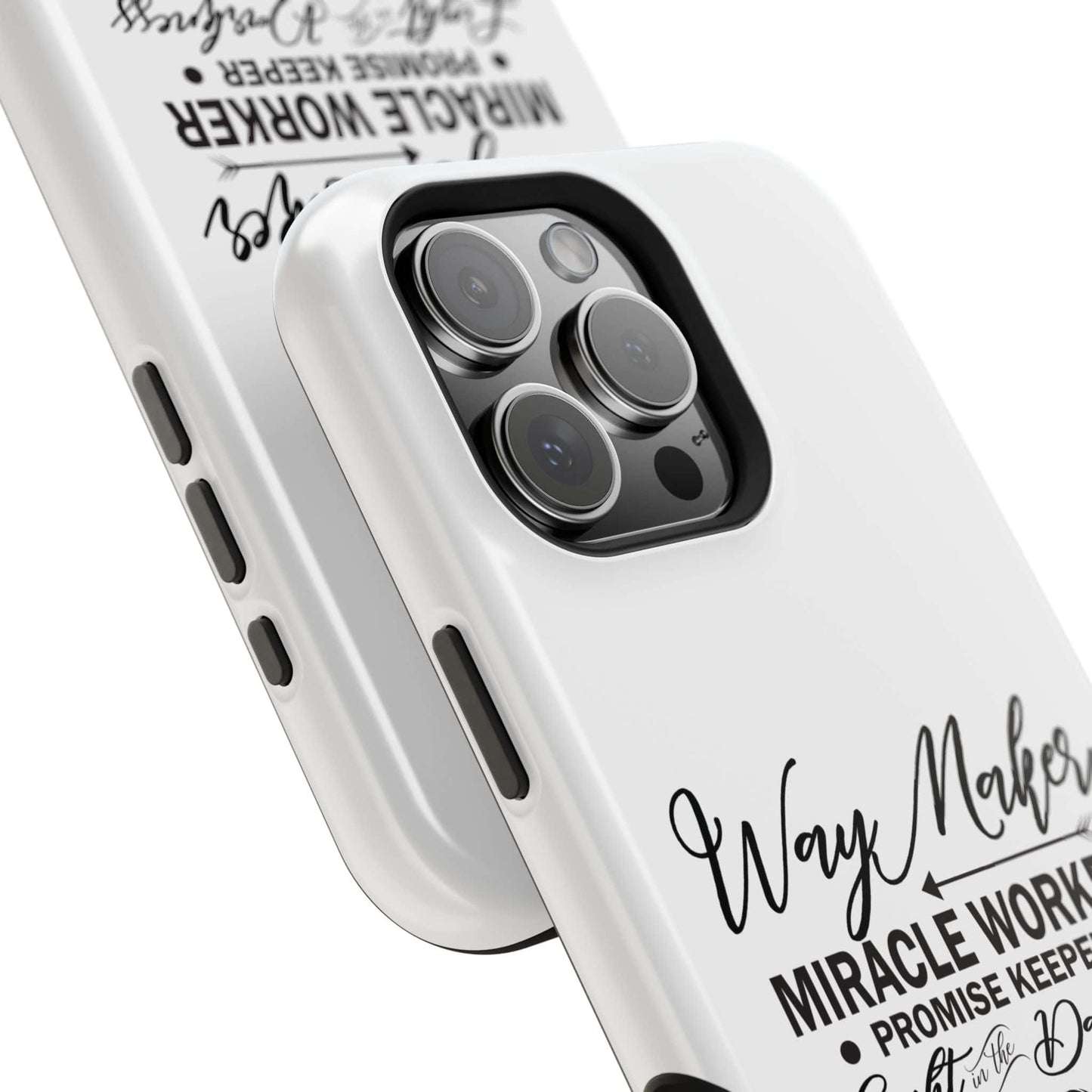 Promise Keeper, Way Maker | Magnetic Tough Cases | Motivational Bible 