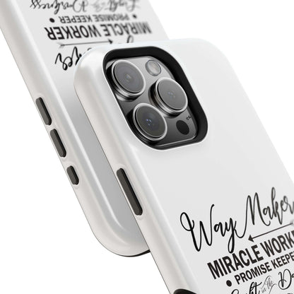 Promise Keeper, Way Maker | Magnetic Tough Cases | Motivational Bible 