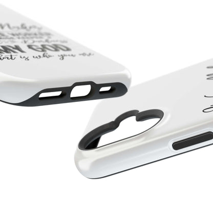 Promise Keeper, Way Maker | Magnetic Tough Cases | Motivational Bible 