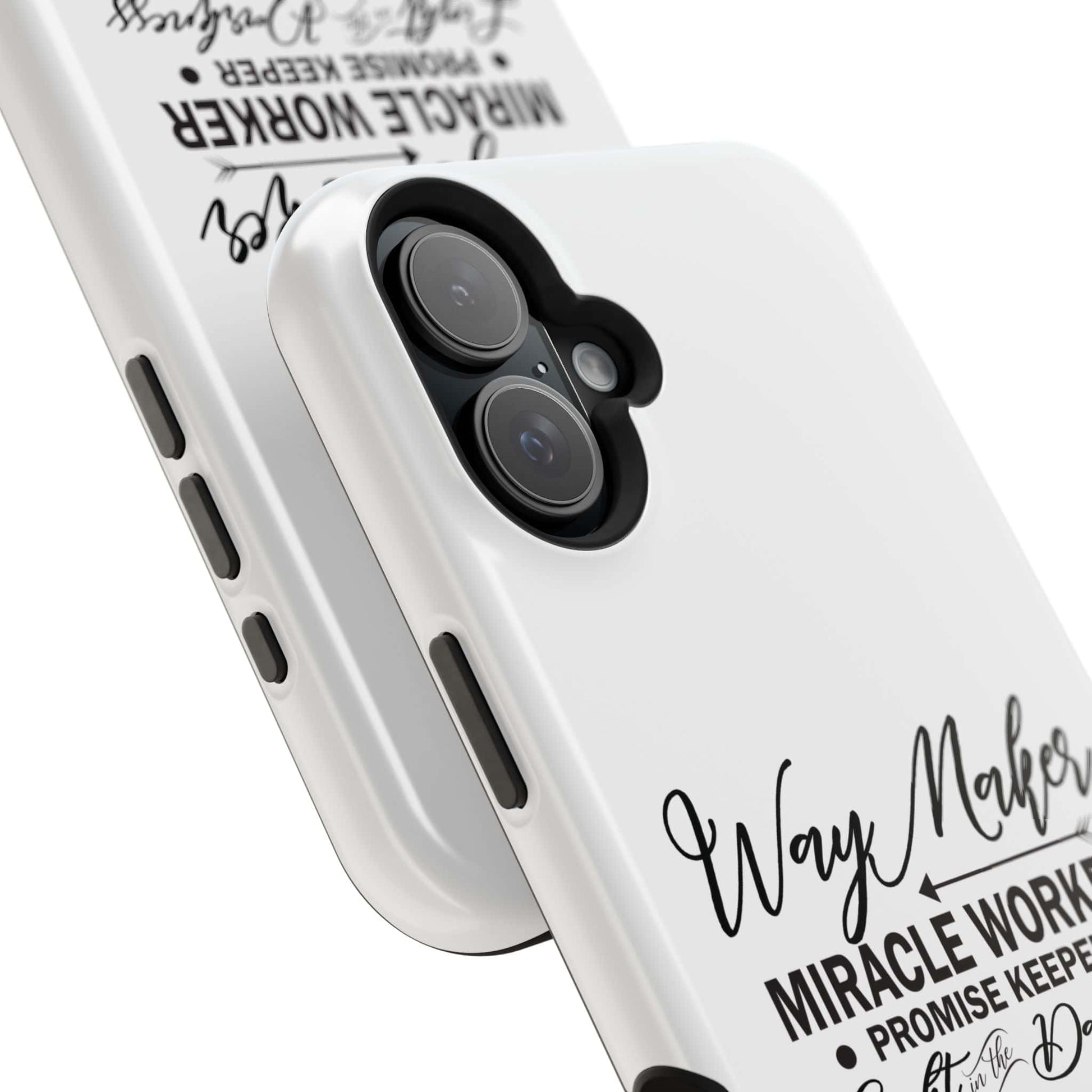 Promise Keeper, Way Maker | Magnetic Tough Cases | Motivational Bible 