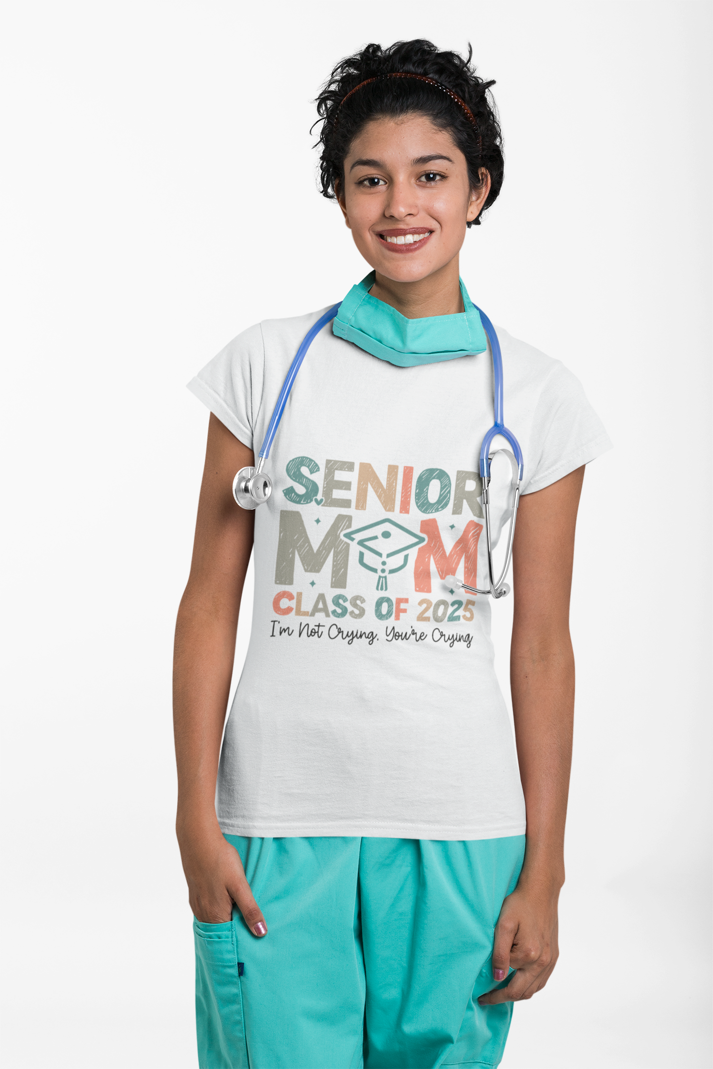 Senior Mom Class of 2025 Tee – Celebrate Graduation