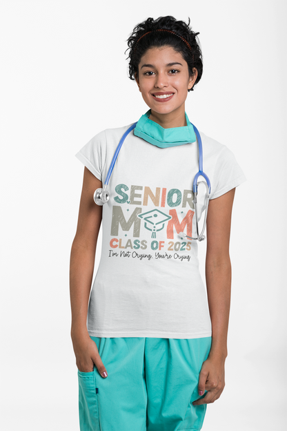 Senior Mom Class of 2025 Tee – Celebrate Graduation