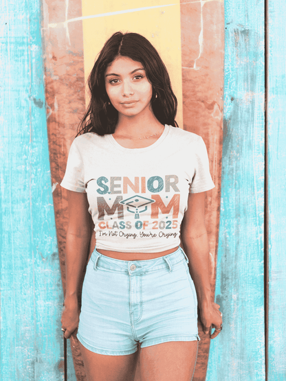 Senior Mom Class of 2025 Tee – Celebrate Graduation