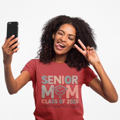 Senior Mom Class of 2025 Tee – Celebrate Graduation