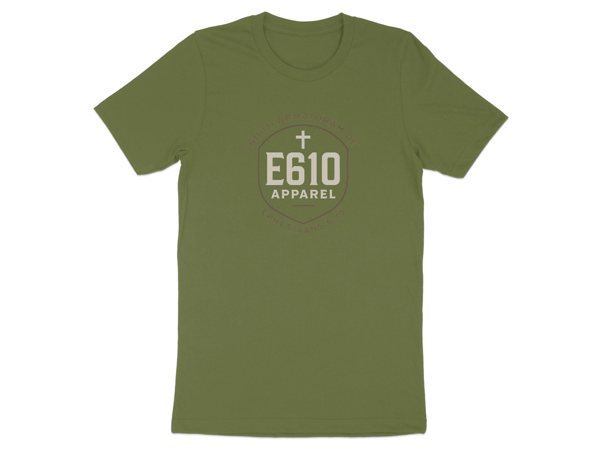 E610 Apparel Olive Green Casual T-shirt product type