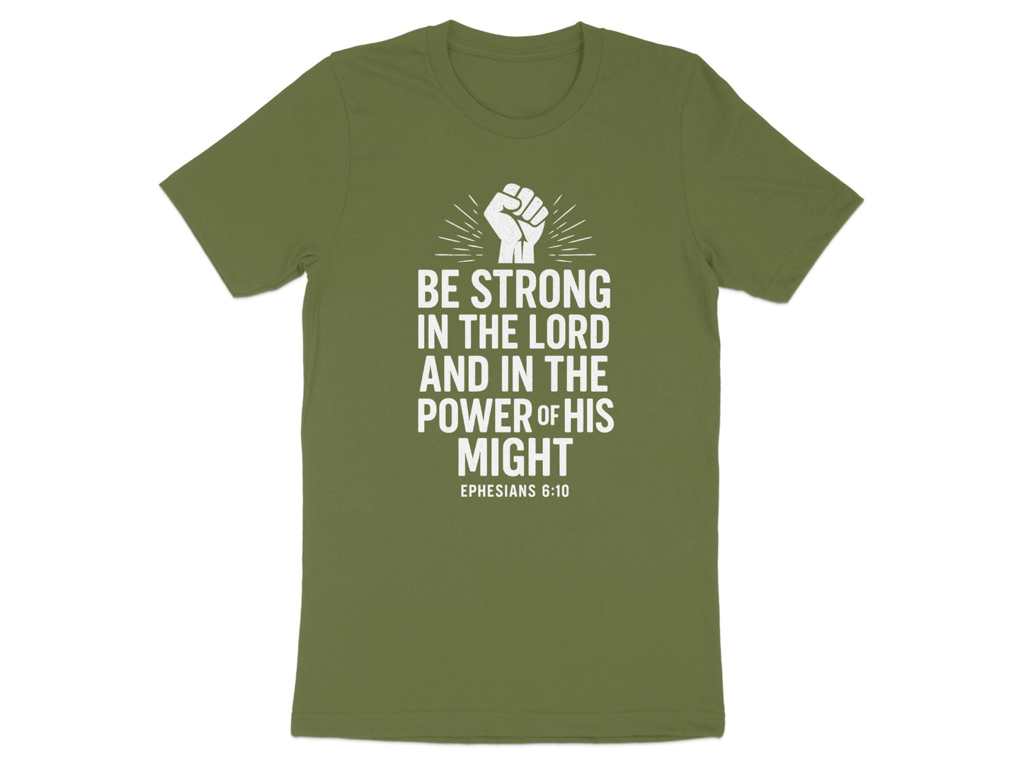 Be Strong in the Lord Inspirational T-Shirt product