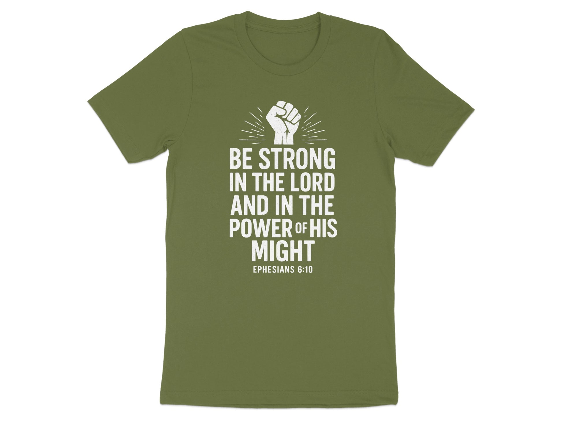Be Strong in the Lord Inspirational T-Shirt product