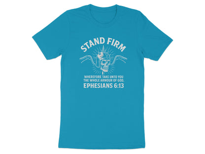 Stand Firm Ephesians 6:13 Religious Graphic T-shirt product type