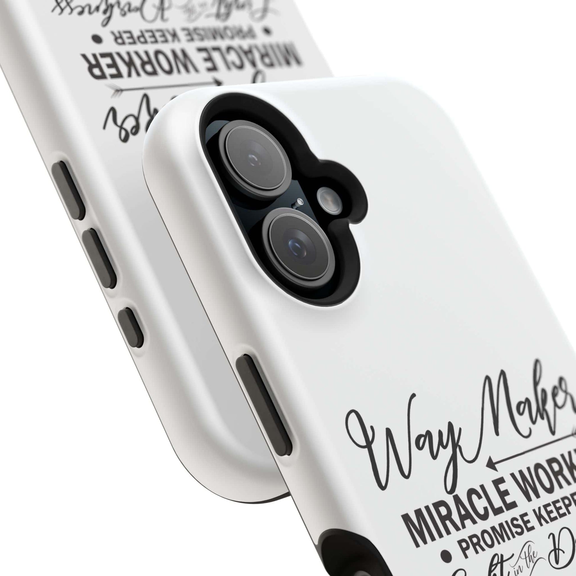 Promise Keeper, Way Maker | Magnetic Tough Cases | Motivational Bible 