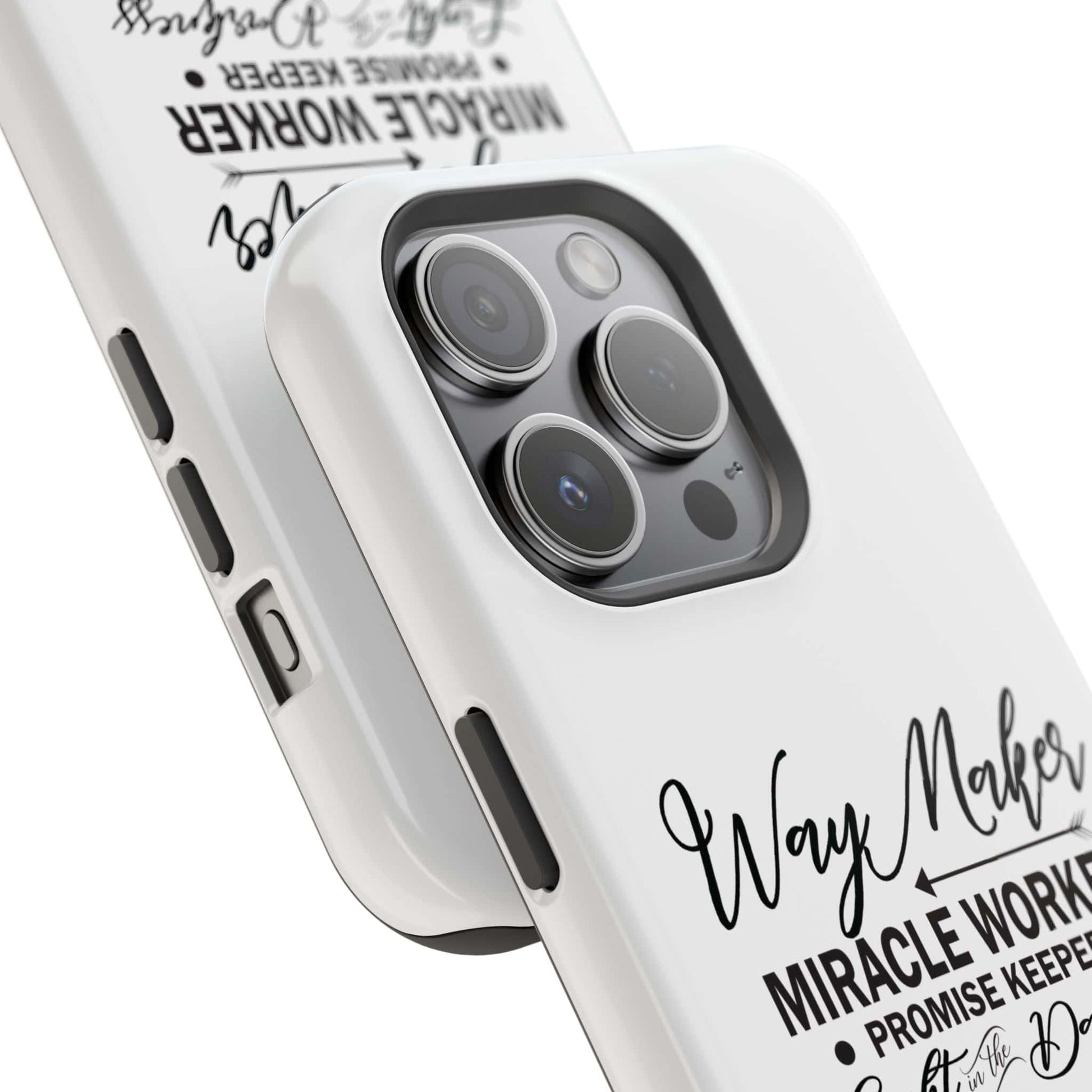 Promise Keeper, Way Maker | Magnetic Tough Cases | Motivational Bible 