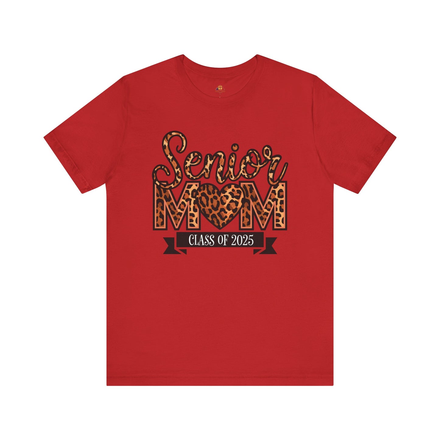 Leopard Print Senior Mom Tee - Class of 2025