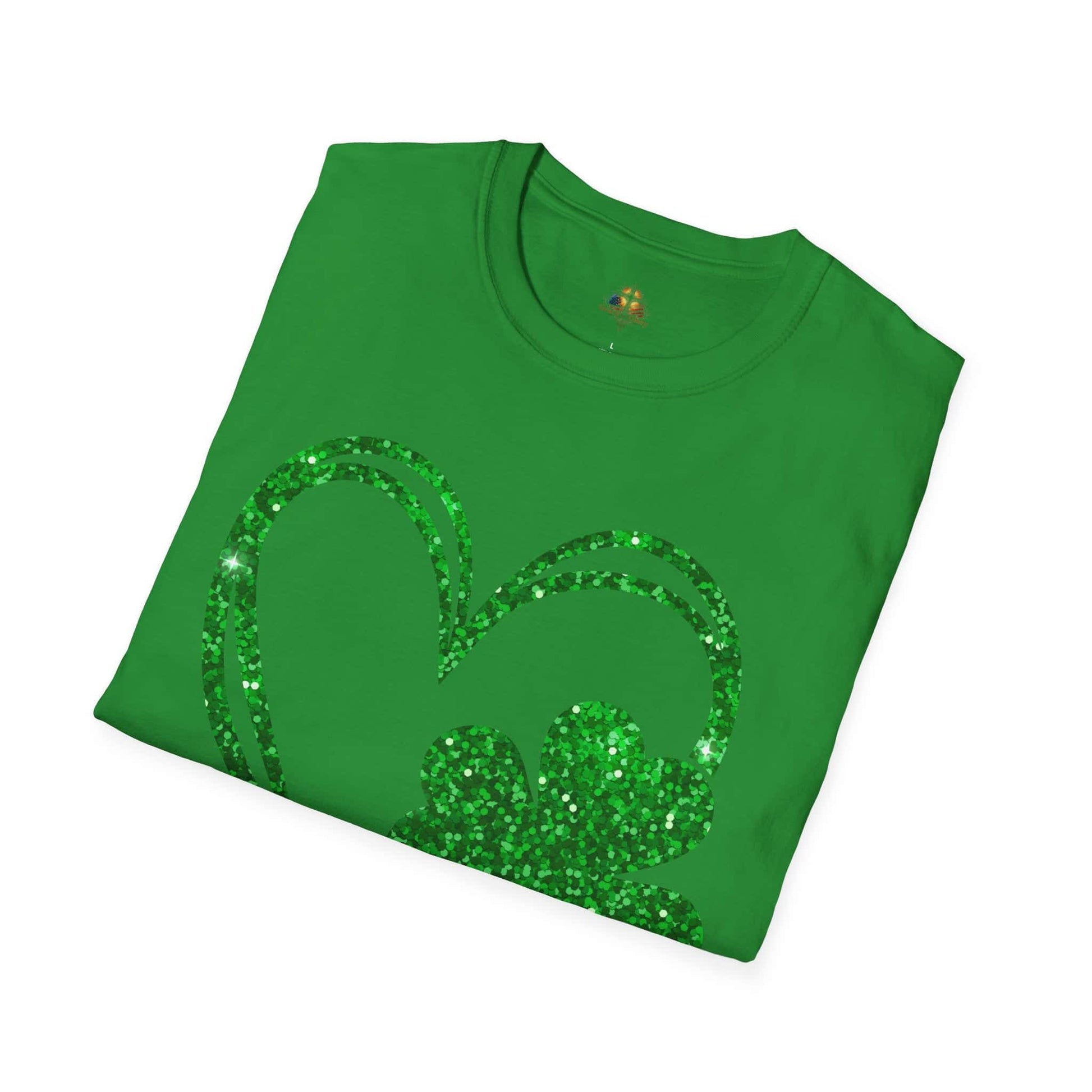 St. Patrick's Day | Shamrock Heart | Soft style T-Shirt