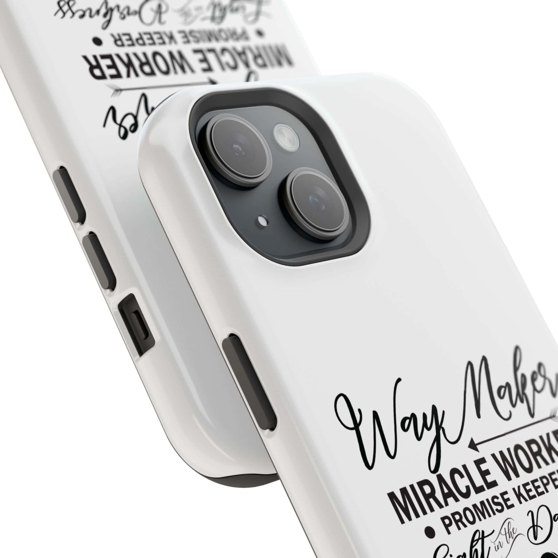 Promise Keeper, Way Maker | Magnetic Tough Cases | Motivational Bible 