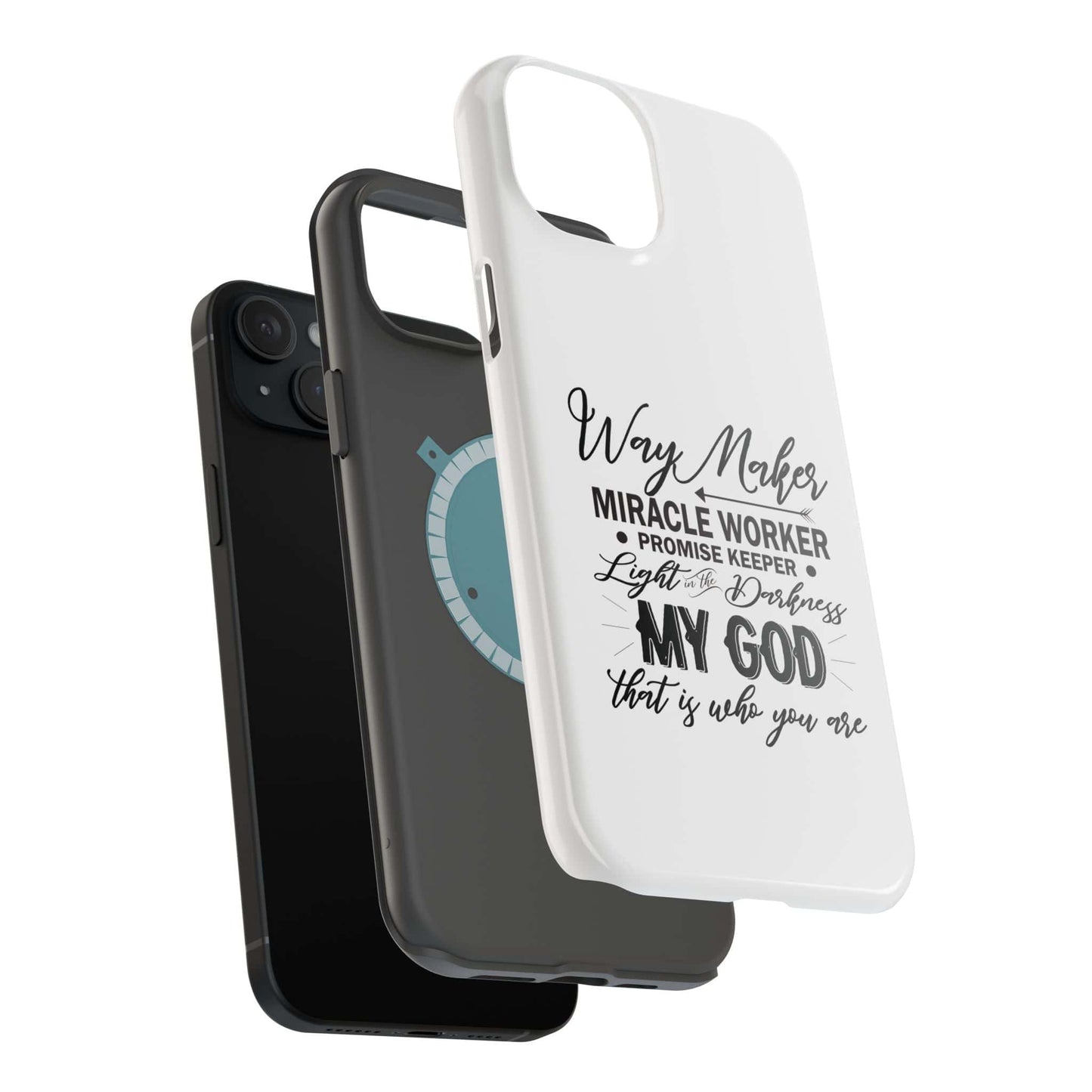 Promise Keeper, Way Maker | Magnetic Tough Cases | Motivational Bible 