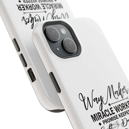 Promise Keeper, Way Maker | Magnetic Tough Cases | Motivational Bible 