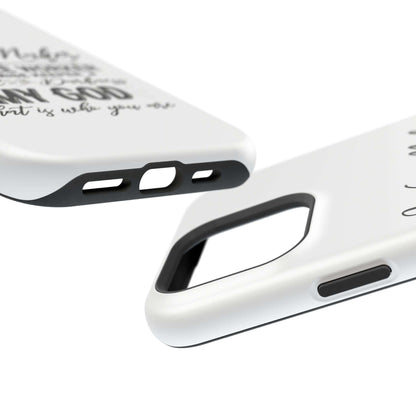 Promise Keeper, Way Maker | Magnetic Tough Cases | Motivational Bible 