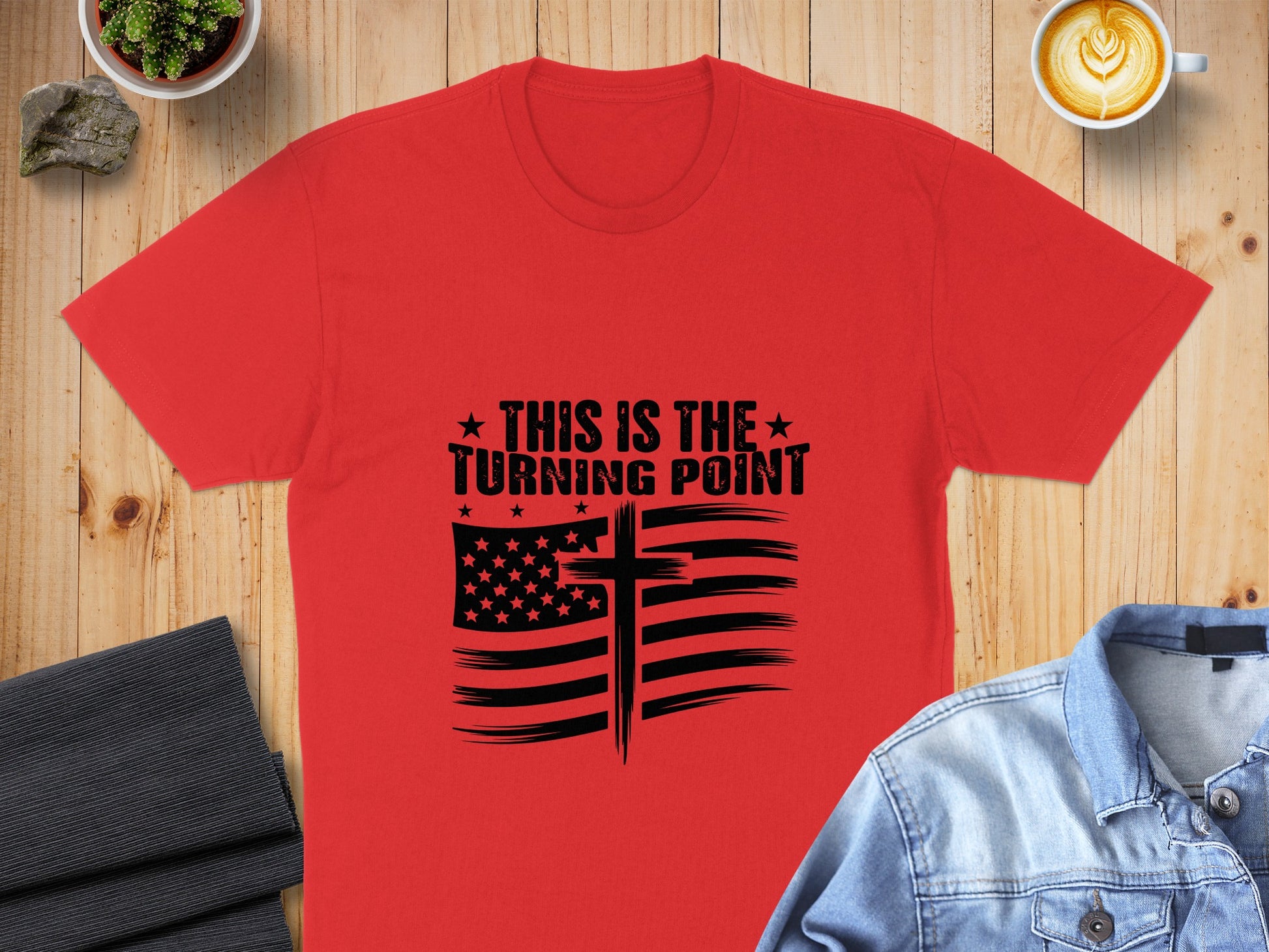 This is the Turning Point Graphic T-Shirt product