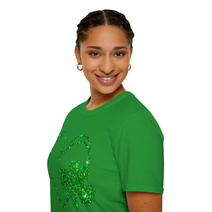 St. Patrick's Day | Shamrock Heart | Soft style T-Shirt