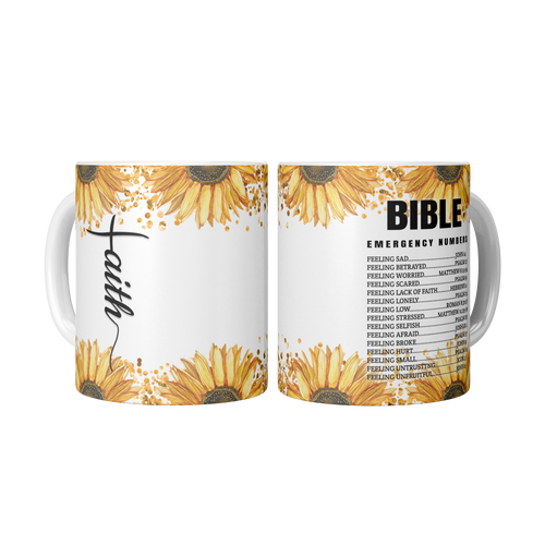 Bible Emergency Numbers - 11oz Coffee Mug