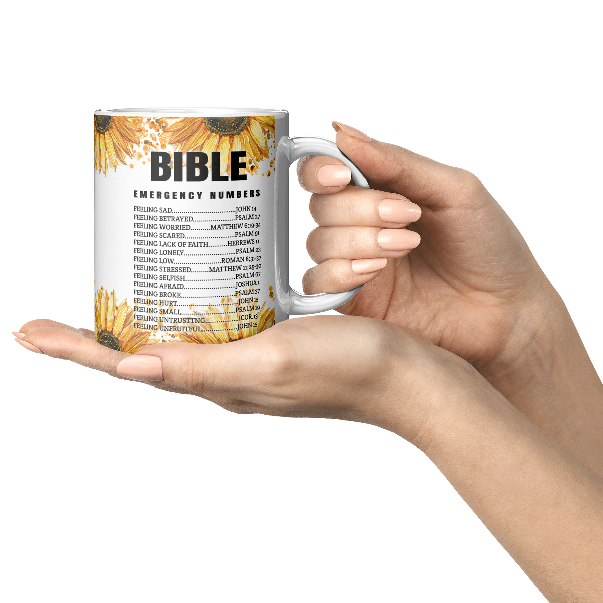 Bible Emergency Numbers - 11oz Coffee Mug