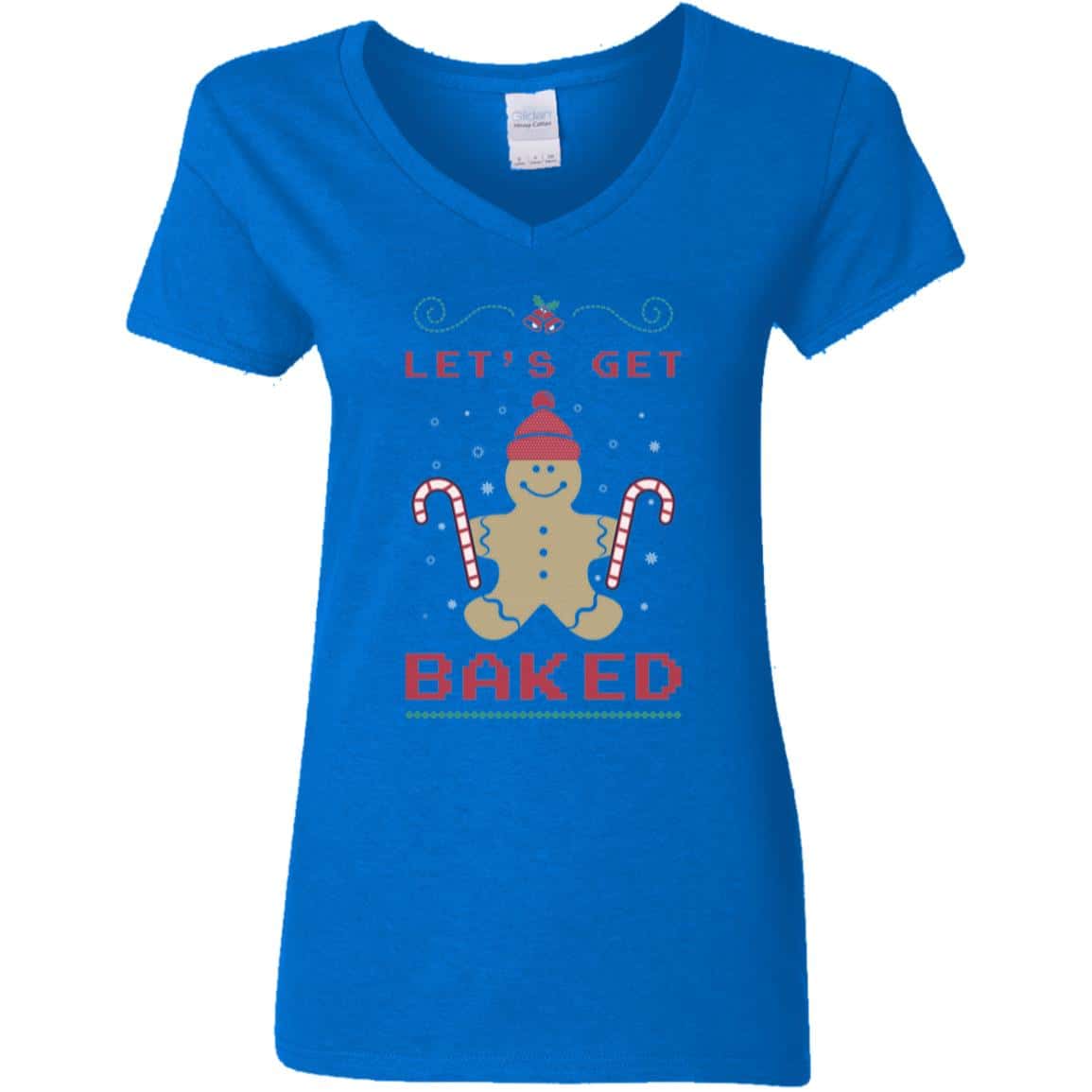 Let's Get Baked | Christmas | Ladies Tshirt