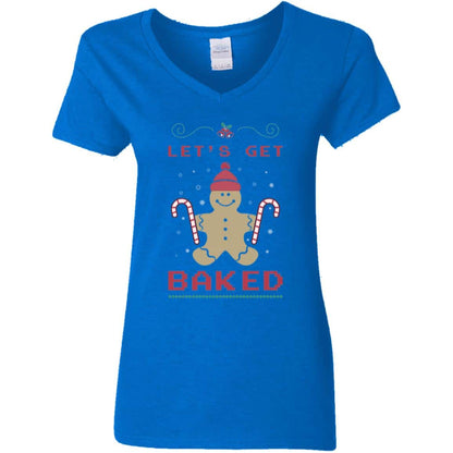 Let's Get Baked | Christmas | Ladies Tshirt