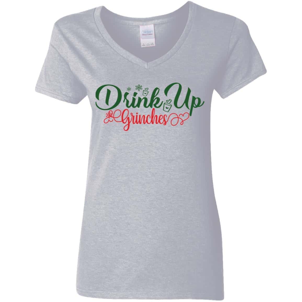 Drink Up Grinches | Christmas | Ladies Shirt
