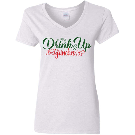 Drink Up Grinches | Christmas | Ladies Shirt