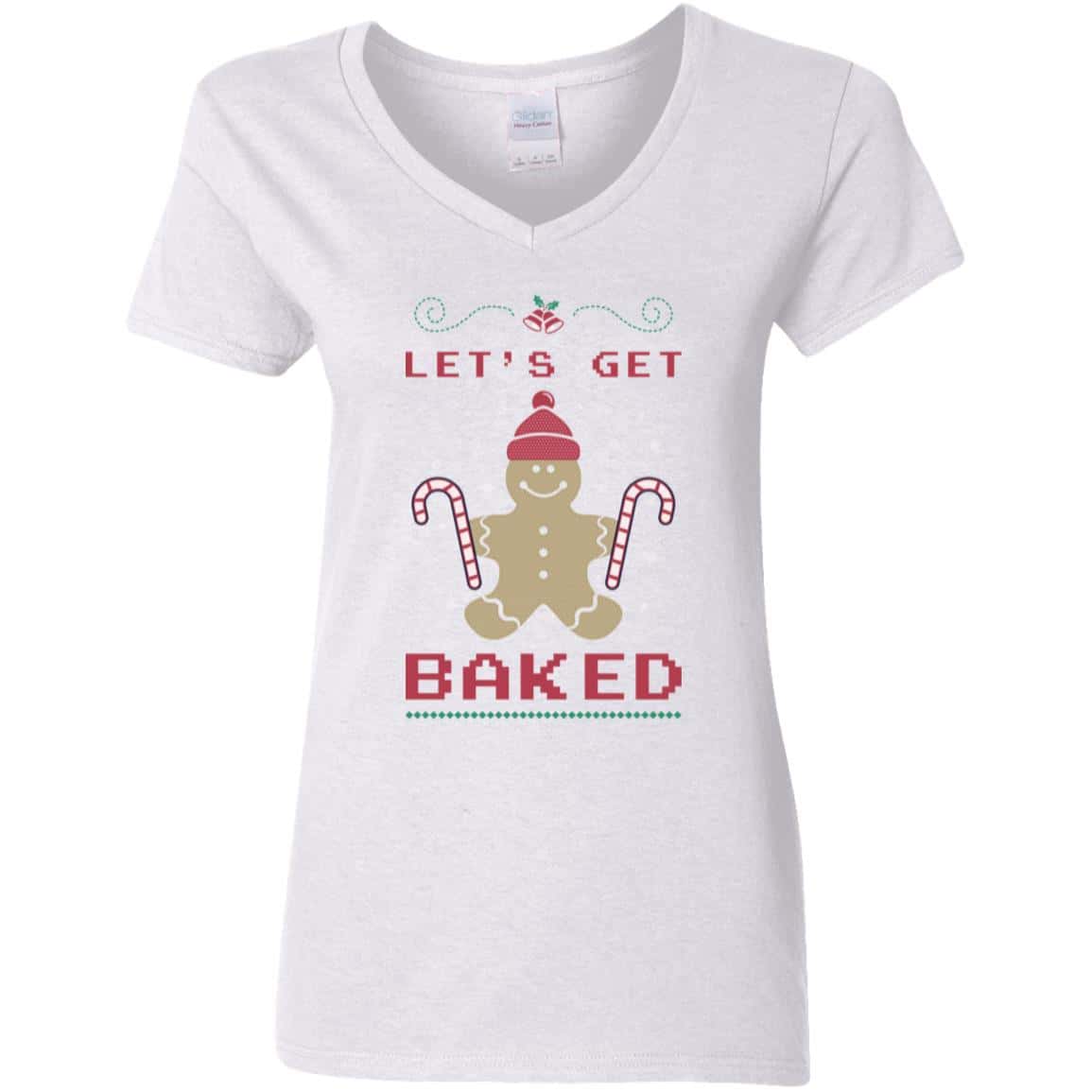Let's Get Baked | Christmas | Ladies Tshirt