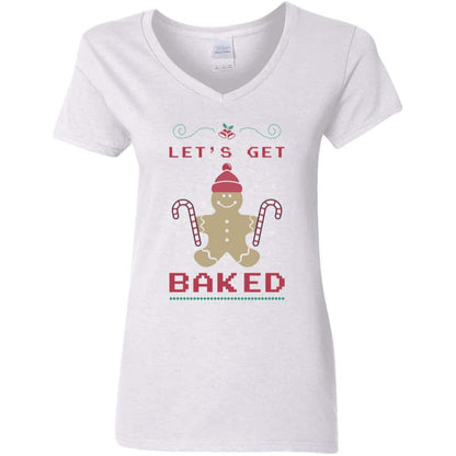 Let's Get Baked | Christmas | Ladies Tshirt