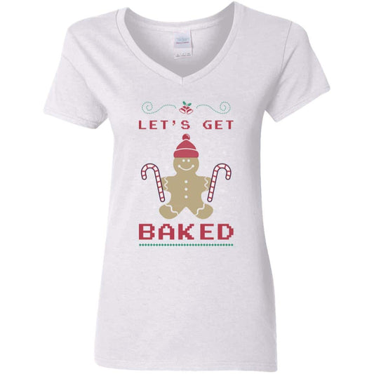 Let's Get Baked | Christmas | Ladies Tshirt