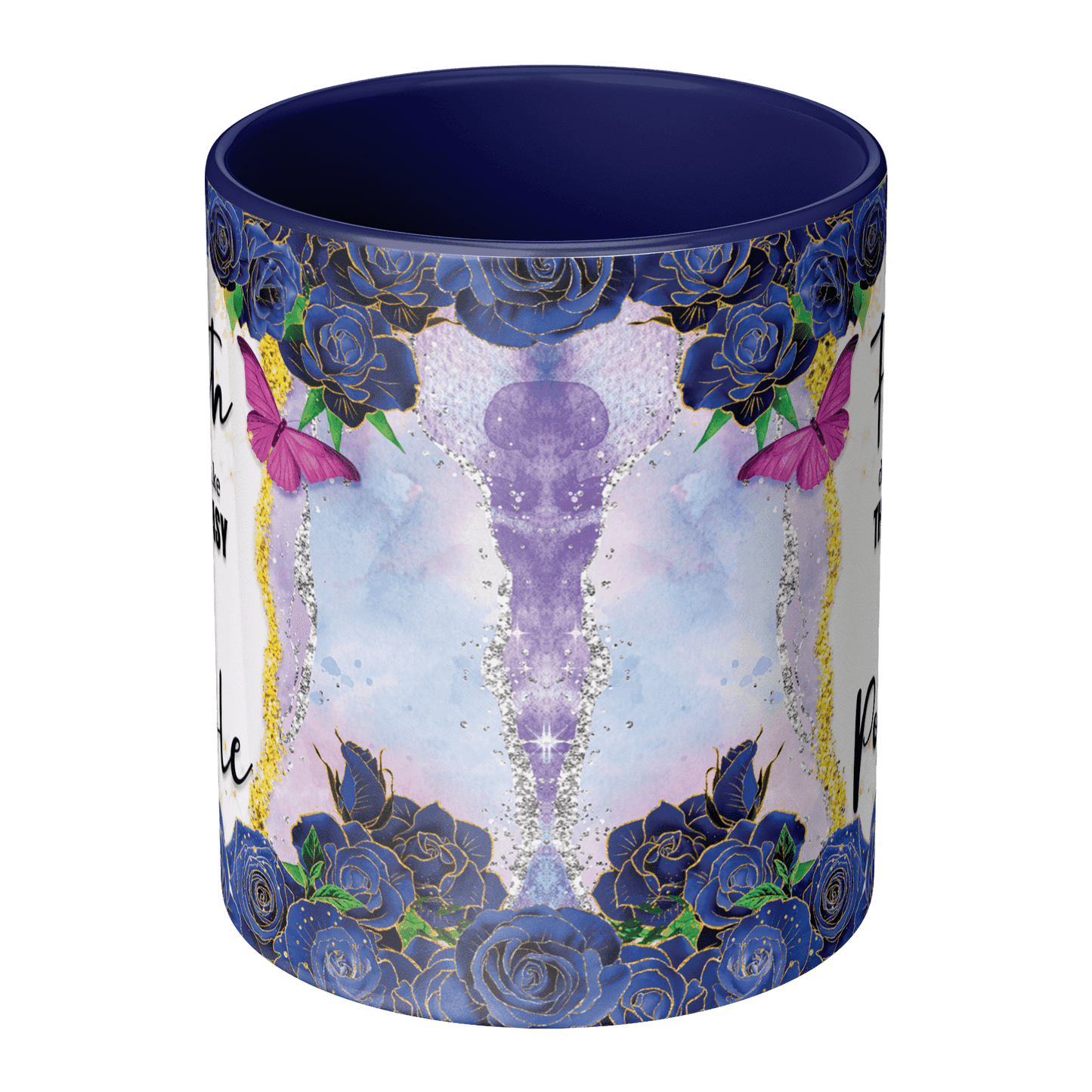 Faith does not make things easy - Coffee Mug 11oz