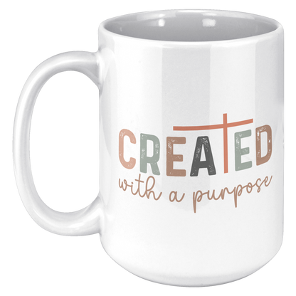 Christian - "Inhale Faith, Exhale Fear" - Coffee Mug 15oz