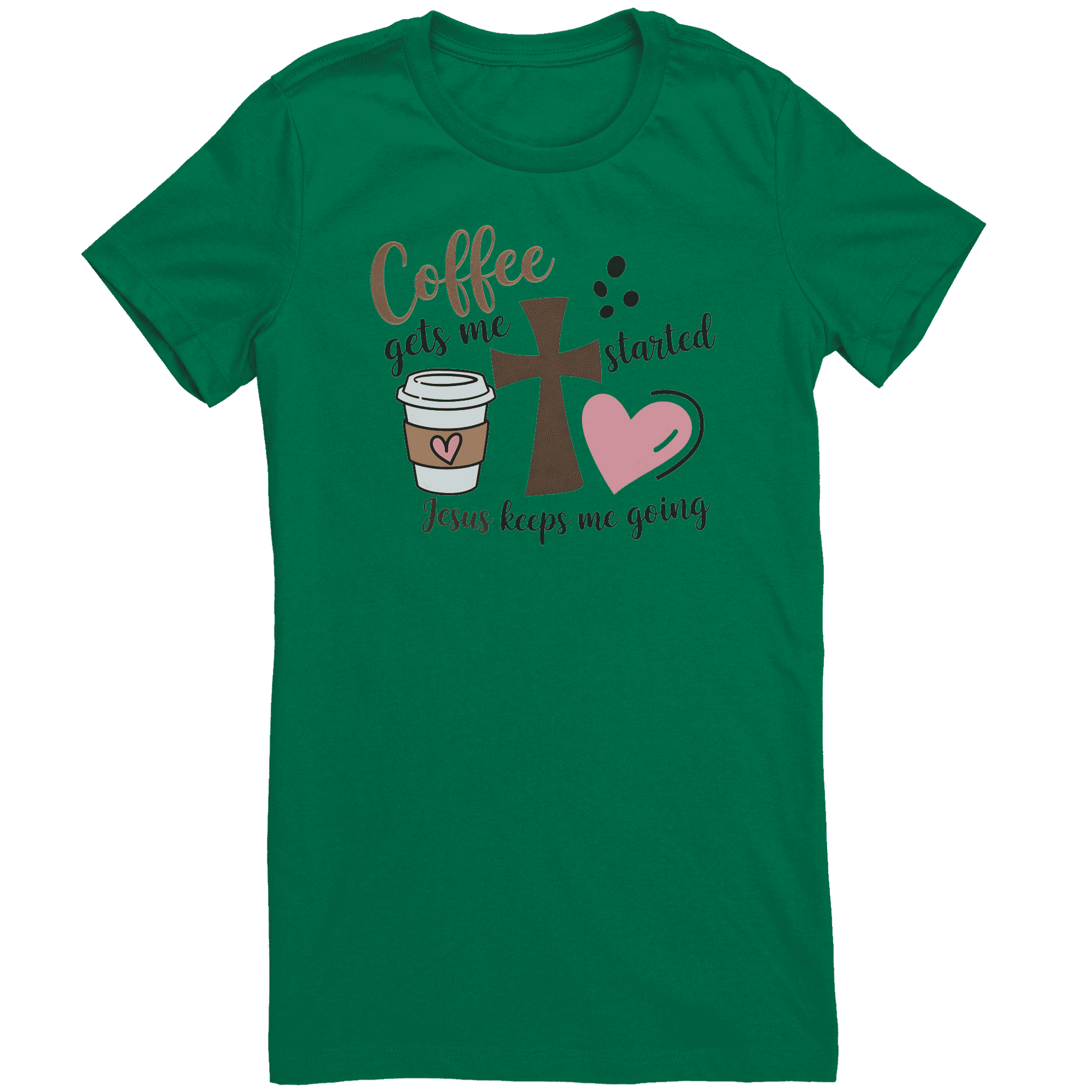 Jesus Keeps Me Going - Women's T-shirt