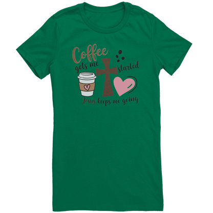 Jesus Keeps Me Going - Women's T-shirt