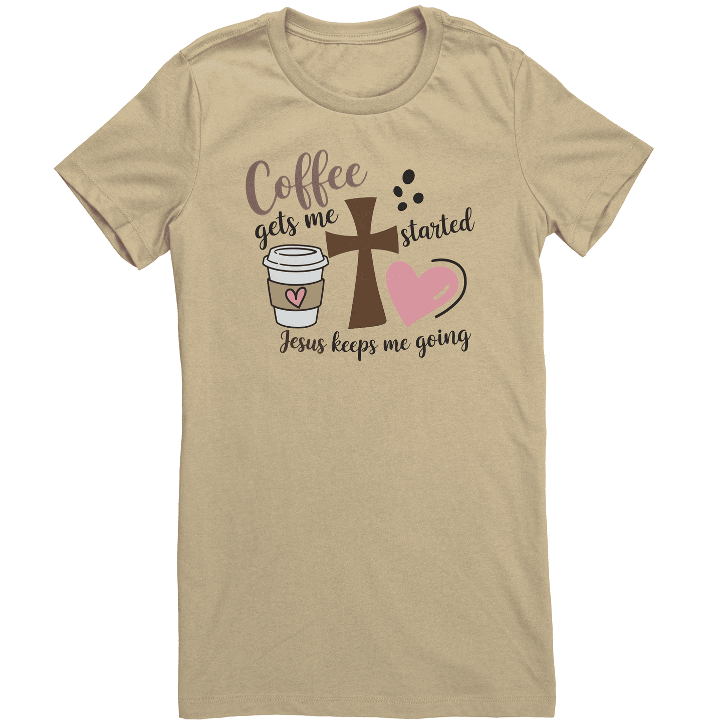 Jesus Keeps Me Going - Women's T-shirt