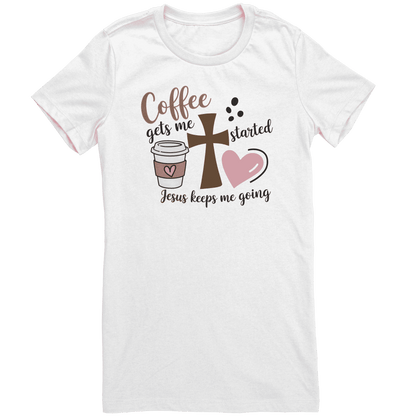 Jesus Keeps Me Going - Women's T-shirt