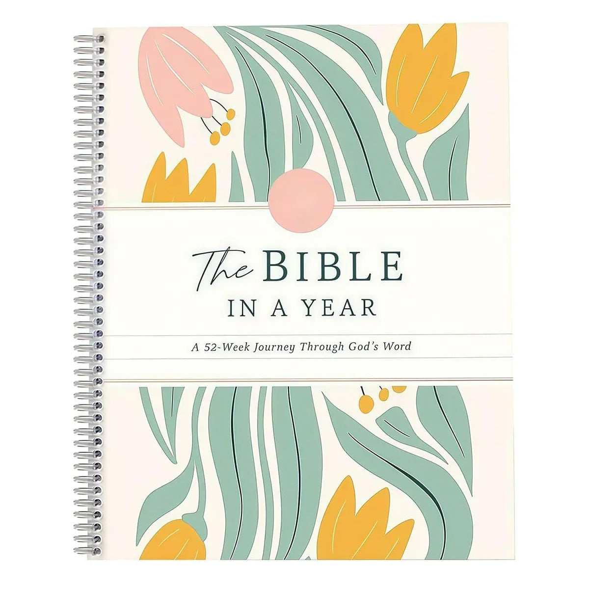 The Bible in a Year a 52-Week Study through Gods Word - Spiral Bible Study Guide 52-Week Womens Bible Study Guided Reading Plan