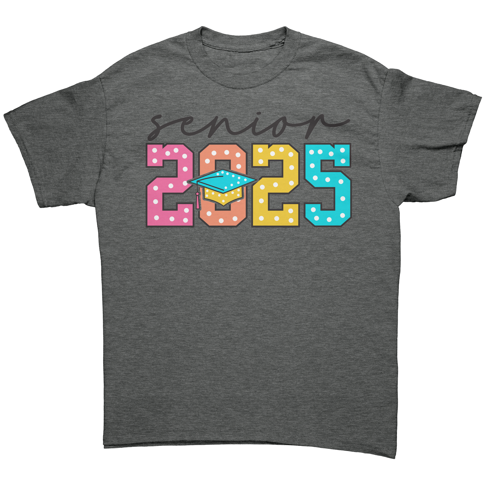 Senior_2025_-_Graduation_-_Shirt_Graphite_Heather_Front_Mockup.png