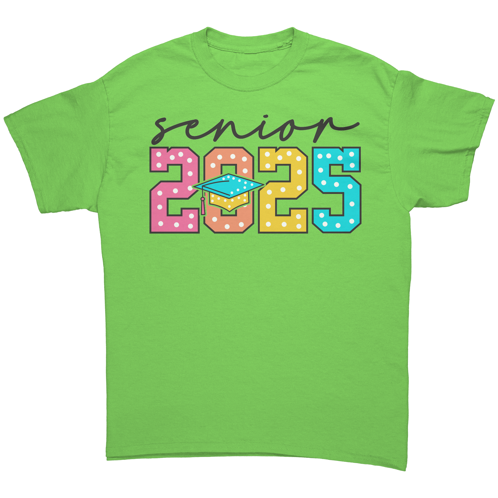 Senior_2025_-_Graduation_-_Shirt_Lime_Front_Mockup.png