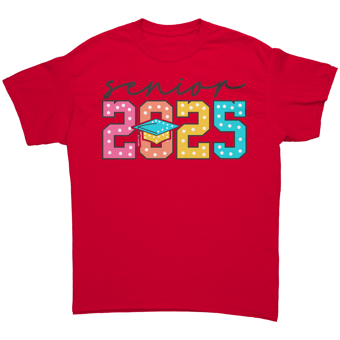 Senior_2025_-_Graduation_-_Shirt_Red_Front_Mockup.png